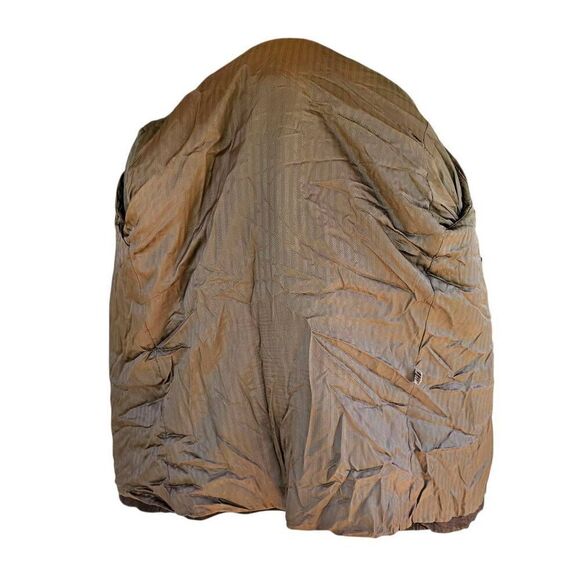 Vintage 1970s Cortefiel de España Leather Jacket Men’s 38 Brown Field Utility - Picture 7 of 16